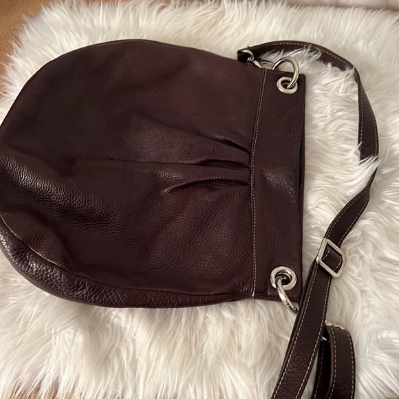 Roots Dark Brown Crossbody Bag - Picture 3 of 6